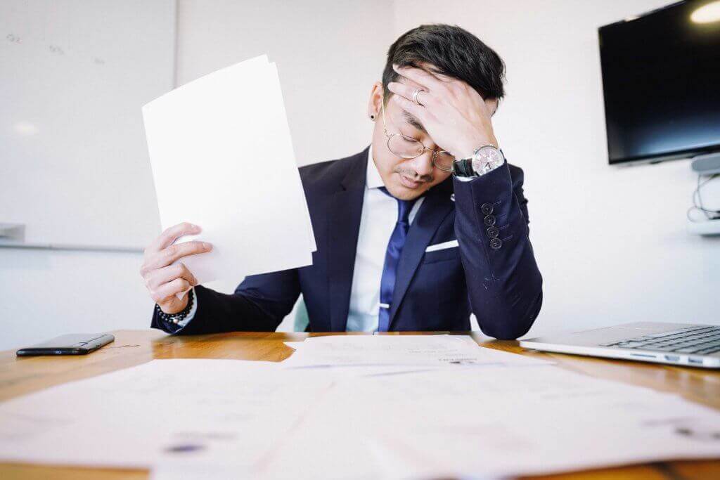 Stress im Büro
